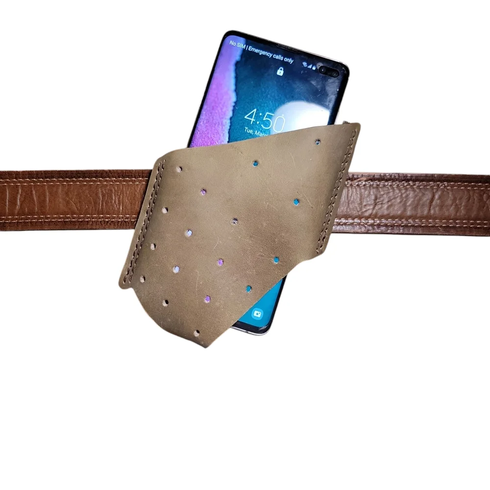 Handcrafted Genuine Leather Phone Holster